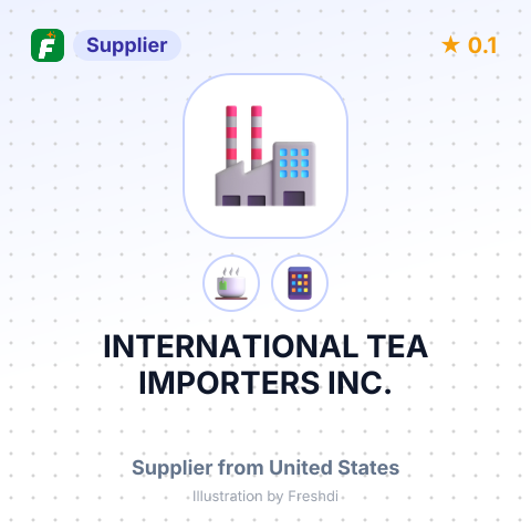 INTERNATIONAL TEA IMPORTERS INC. – summary card, no photo uploaded yet
