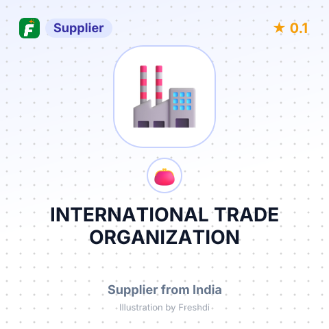 INTERNATIONAL TRADE ORGANIZATION – summary card, no photo uploaded yet