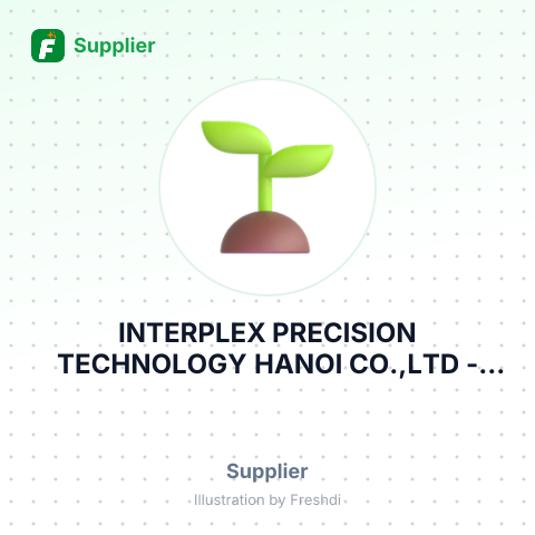 INTERPLEX PRECISION TECHNOLOGY HANOI CO.,LTD – summary card, no photo uploaded yet