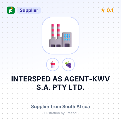 INTERSPED AS AGENT-KWV S.A. PTY LTD. – summary card, no photo uploaded yet