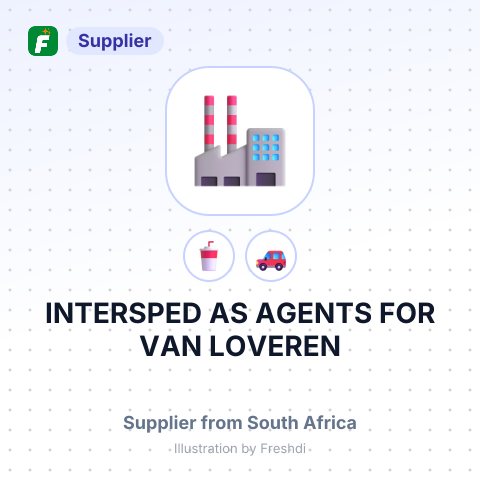 INTERSPED AS AGENTS FOR VAN LOVEREN – summary card, no photo uploaded yet
