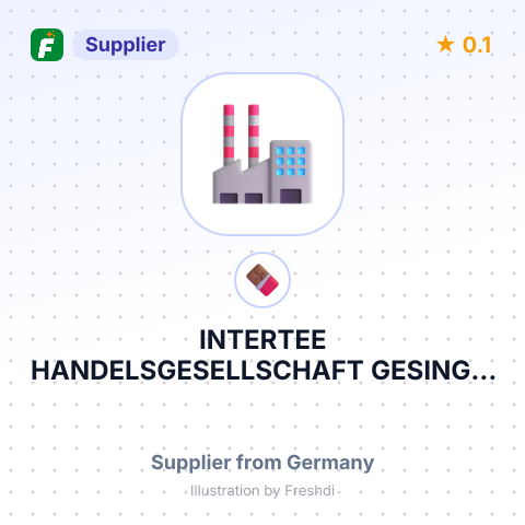 INTERTEE HANDELSGESELLSCHAFT GESING & COMPANY MBH – summary card, no photo uploaded yet