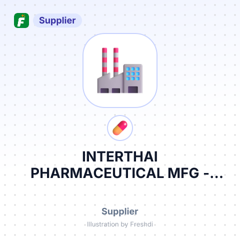 INTERTHAI PHARMACEUTICAL MFG – summary card, no photo uploaded yet