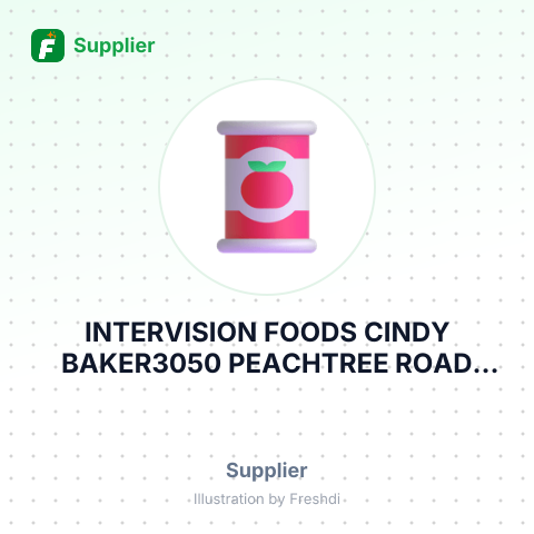 INTERVISION FOODS CINDY BAKER3050 PEACHTREE ROAD SUITE – summary card, no photo uploaded yet