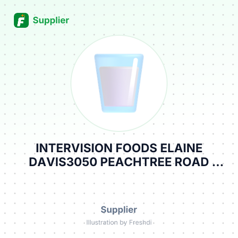 INTERVISION FOODS ELAINE DAVIS3050 PEACHTREE ROAD SUITE – summary card, no photo uploaded yet