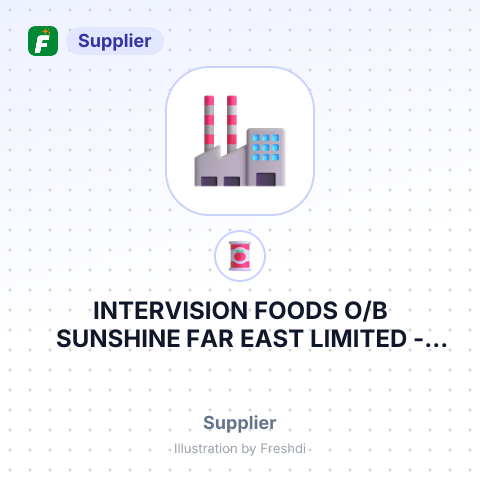 INTERVISION FOODS O/B SUNSHINE FAR EAST LIMITED – summary card, no photo uploaded yet