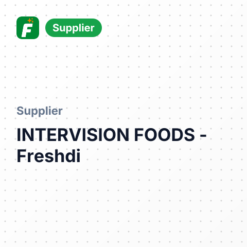 INTERVISION FOODS – summary card, no photo uploaded yet