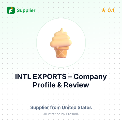 INTL EXPORTS – summary card, no photo uploaded yet