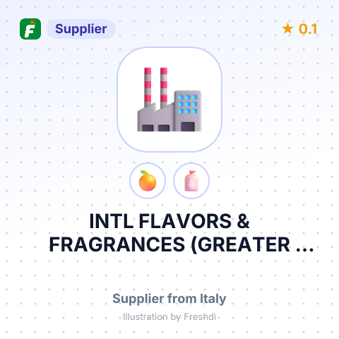 INTL FLAVORS & FRAGRANCES (GREATER ASIA) – summary card, no photo uploaded yet