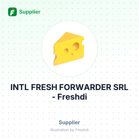 INTL FRESH FORWARDER SRL – summary card, no photo uploaded yet