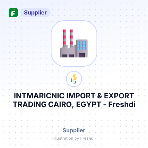 INTMARICNIC IMPORT & EXPORT TRADING CAIRO, EGYPT – summary card, no photo uploaded yet