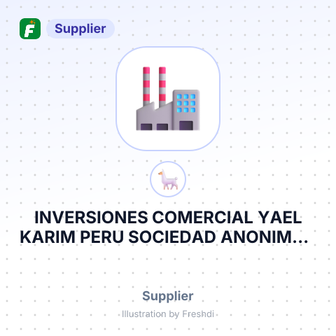 INVERSIONES COMERCIAL YAEL KARIM PERU SOCIEDAD ANONIMA – summary card, no photo uploaded yet