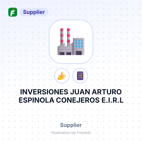 INVERSIONES JUAN ARTURO ESPINOLA CONEJEROS E.I.R.L – summary card, no photo uploaded yet