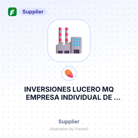 INVERSIONES LUCERO MQ EMPRESA INDIVIDUAL DE RESPONSABILIDAD LIMITADA – summary card, no photo uploaded yet