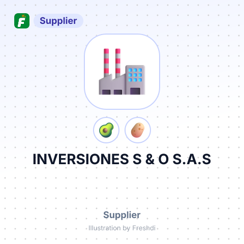 INVERSIONES S & O S.A.S – summary card, no photo uploaded yet
