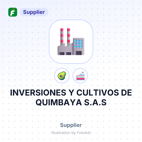 INVERSIONES Y CULTIVOS DE QUIMBAYA S.A.S – summary card, no photo uploaded yet