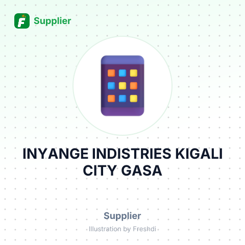 INYANGE INDISTRIES KIGALI CITY GASA – summary card, no photo uploaded yet