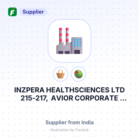 INZPERA HEALTHSCIENCES LTD 215-217, AVIOR CORPORATE NIRMAL GALAXY RD MUMBAI INDIA – summary card, no photo uploaded yet