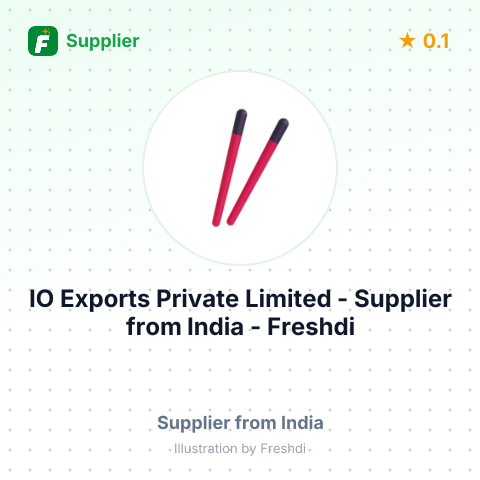 IO Exports Private Limited  – summary card, no photo uploaded yet