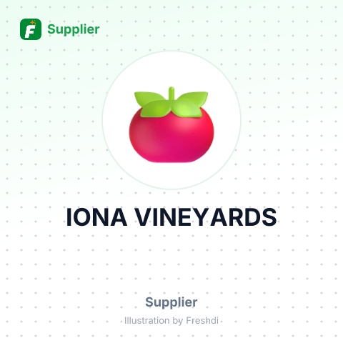 IONA VINEYARDS – summary card, no photo uploaded yet