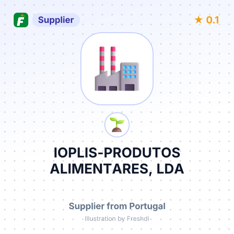 IOPLIS-PRODUTOS ALIMENTARES, LDA – summary card, no photo uploaded yet