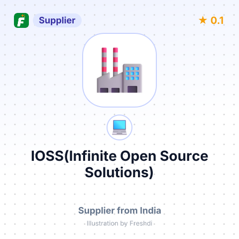 IOSS(Infinite Open Source Solutions) – summary card, no photo uploaded yet