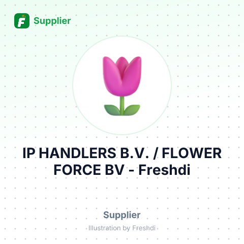 IP HANDLERS B.V. / FLOWER FORCE BV – summary card, no photo uploaded yet