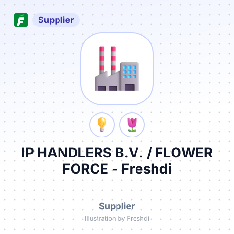 IP HANDLERS B.V. / FLOWER FORCE – summary card, no photo uploaded yet