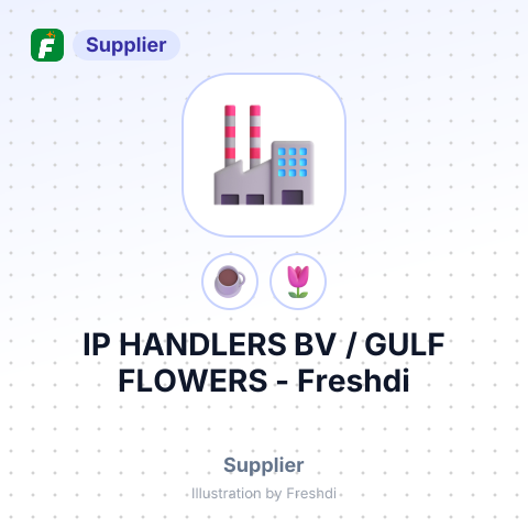 IP HANDLERS BV / GULF FLOWERS – summary card, no photo uploaded yet