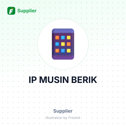IP MUSIN BERIK – summary card, no photo uploaded yet