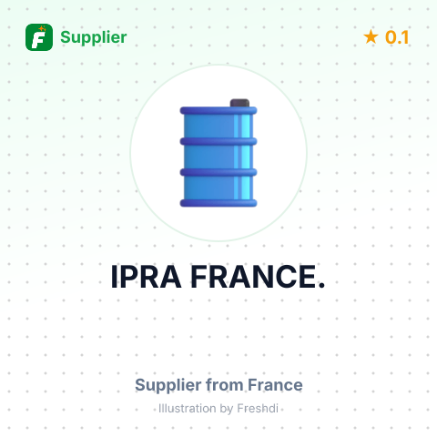 IPRA FRANCE. – summary card, no photo uploaded yet