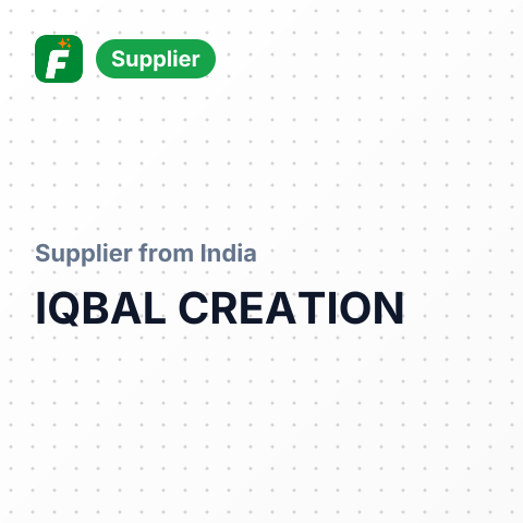 IQBAL CREATION – summary card, no photo uploaded yet
