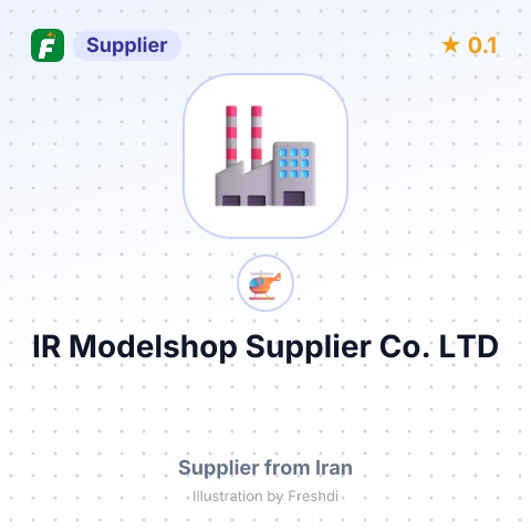 IR Modelshop Supplier Co.,LTD – summary card, no photo uploaded yet