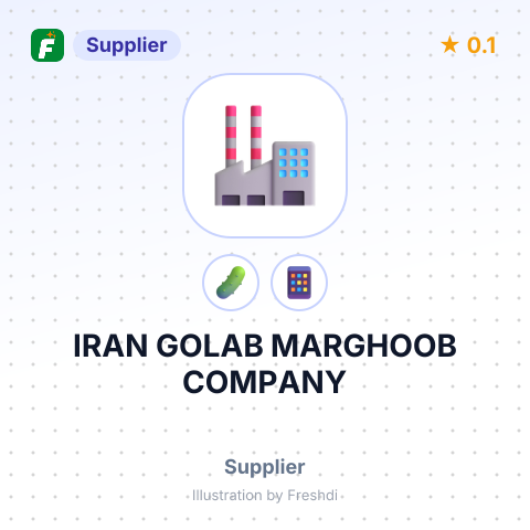 IRAN GOLAB MARGHOOB COMPANY – summary card, no photo uploaded yet