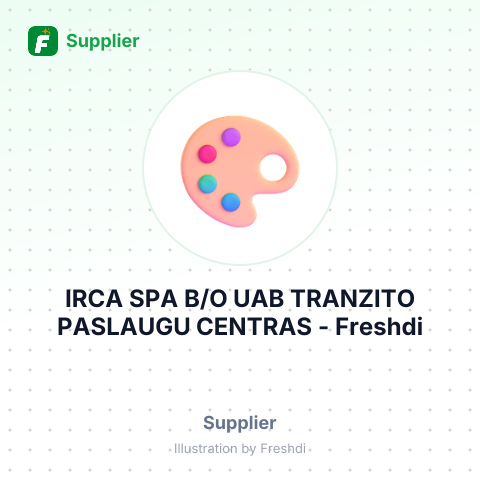 IRCA SPA B/O UAB TRANZITO PASLAUGU CENTRAS – summary card, no photo uploaded yet