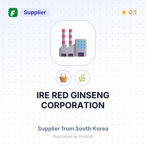 IRE RED GINSENG CORPORATION – summary card, no photo uploaded yet