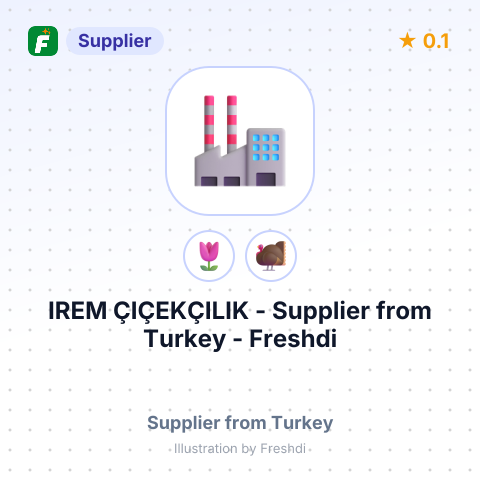 IREM ÇIÇEKÇILIK – summary card, no photo uploaded yet