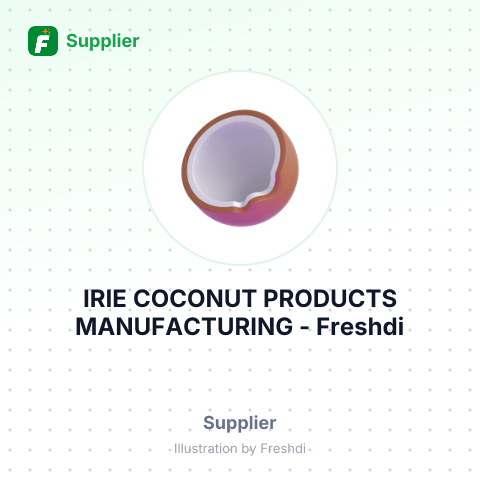 IRIE COCONUT PRODUCTS MANUFACTURING – summary card, no photo uploaded yet