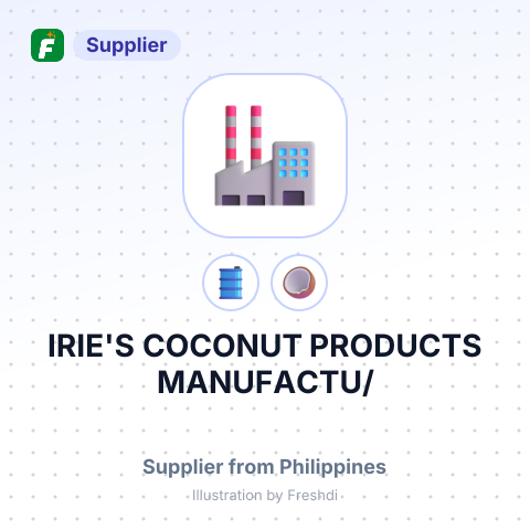 IRIE'S COCONUT PRODUCTS MANUFACTU/ – summary card, no photo uploaded yet