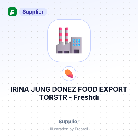 IRINA JUNG DONEZ FOOD EXPORT TORSTR – summary card, no photo uploaded yet