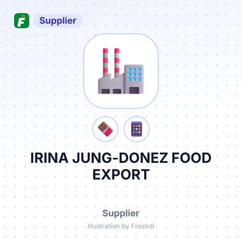 IRINA JUNG-DONEZ FOOD EXPORT – summary card, no photo uploaded yet