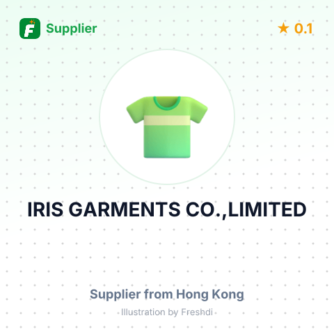 IRIS GARMENTS CO.,LIMITED – summary card, no photo uploaded yet