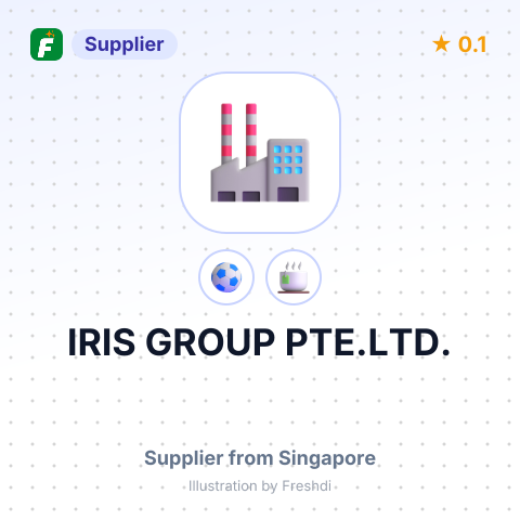 IRIS GROUP PTE.LTD. – summary card, no photo uploaded yet