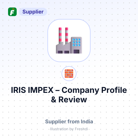 IRIS IMPEX – summary card, no photo uploaded yet