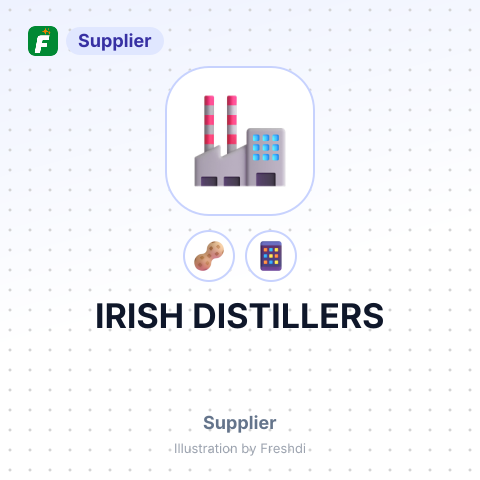 IRISH DISTILLERS – summary card, no photo uploaded yet