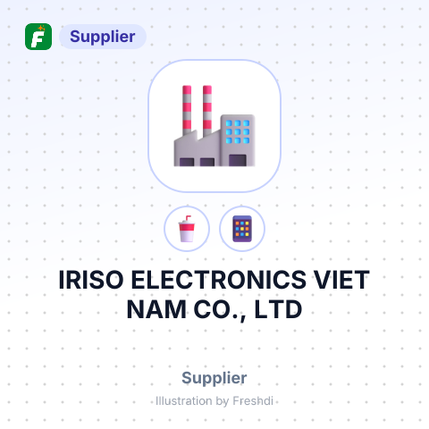 IRISO ELECTRONICS VIET NAM CO., LTD – summary card, no photo uploaded yet