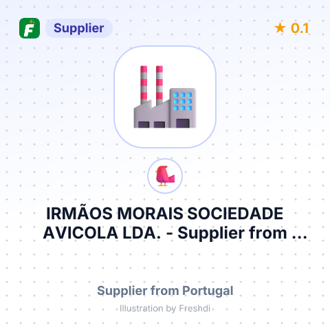IRMÃOS MORAIS SOCIEDADE AVICOLA LDA. – summary card, no photo uploaded yet