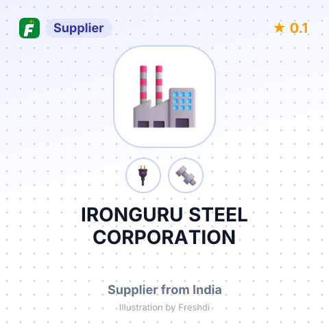 IRONGURU STEEL CORPORATION – summary card, no photo uploaded yet
