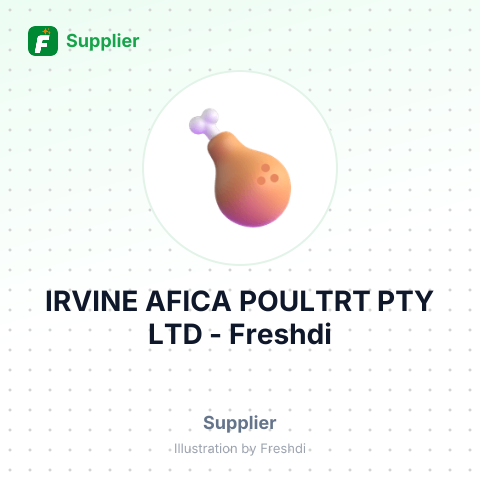 IRVINE AFICA POULTRT PTY LTD – summary card, no photo uploaded yet