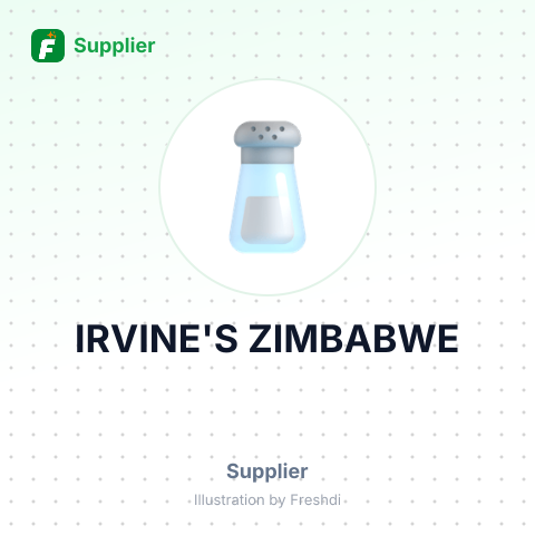 IRVINE'S ZIMBABWE – summary card, no photo uploaded yet